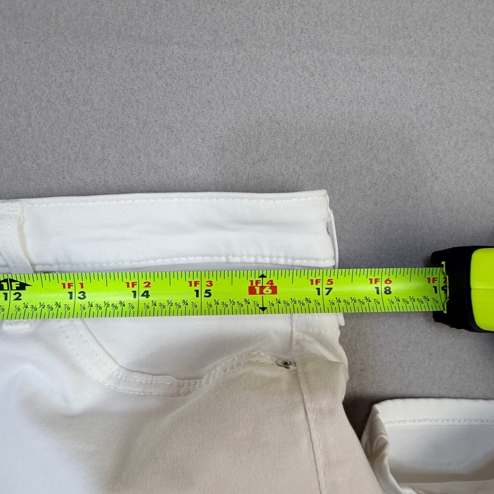 AG Adriano Goldschmied The Abbey Ankle White Mid Rise Super Skinny Jeans 32R - Picture 7 of 7